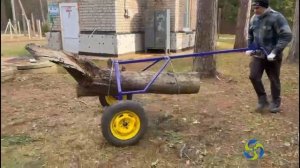 Устройства для перевозки бревен