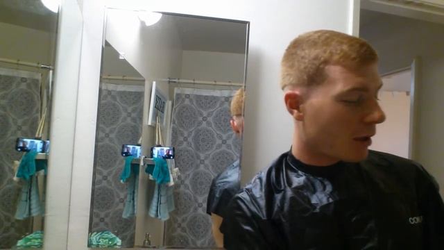 How to cut your own hair - Military regulation fade haircut смотреть онлайн