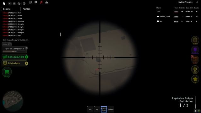 Самый длинный килл с Explosive Sniper ВАР ТАЙКОН!!! смотреть онлайн