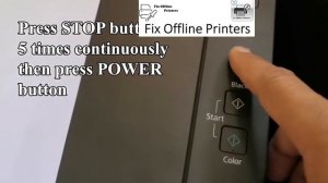 Canon Printer Reset |  Canon printer reset factory settings |