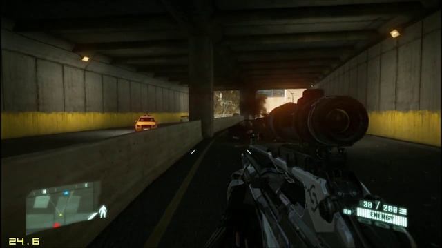 Crysis 2 on GTS 450 patch 1.8 (Maximum Settings) смотреть онлайн
