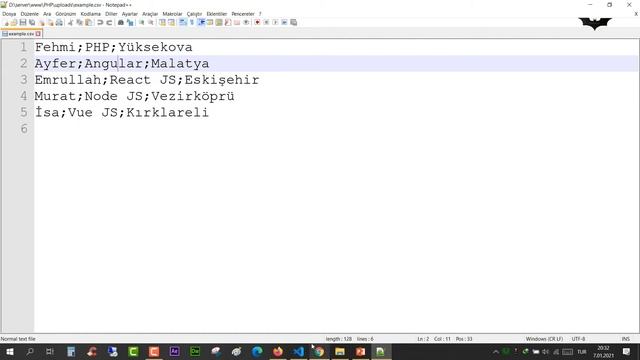PHP Ders 94 Dosya İşlemleri 7 смотреть онлайн