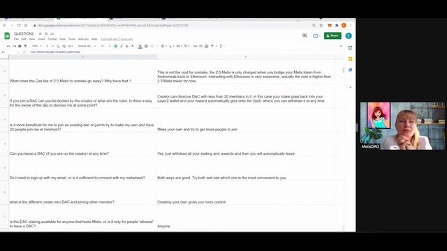 MetisDAO DAC Creation and Staking Q&A - LIVE ? смотреть онлайн