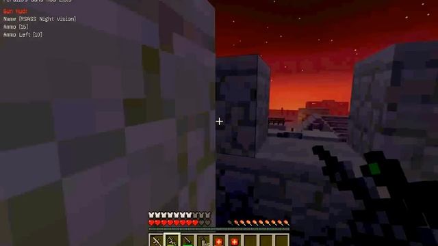Мод на оружие в MINECRAFT ПРОДОЛЖЕНИЕ ВОЙНА смотреть онлайн