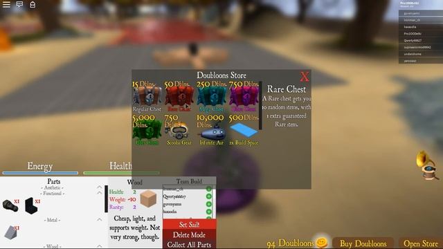 Pocket Pirates строим Пиратский Корабль в Роблокс и выживаем в бурной реке! смотреть онлайн