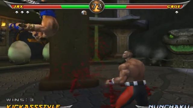 Mortal Kombat Armageddon - MK2 Jax (KAF) Arcade Ladder смотреть онлайн