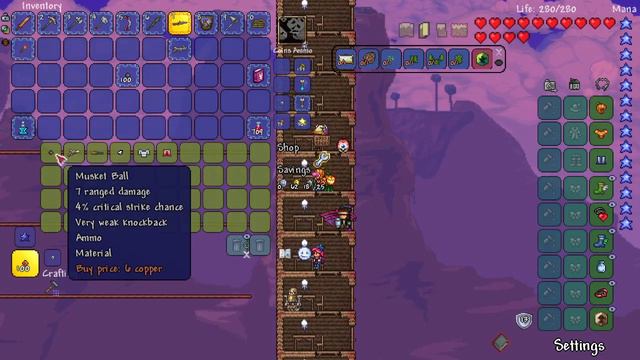 Terraria - Eternity Mode - Part 6 - New Weapons and Learning Attack Patterns смотреть онлайн