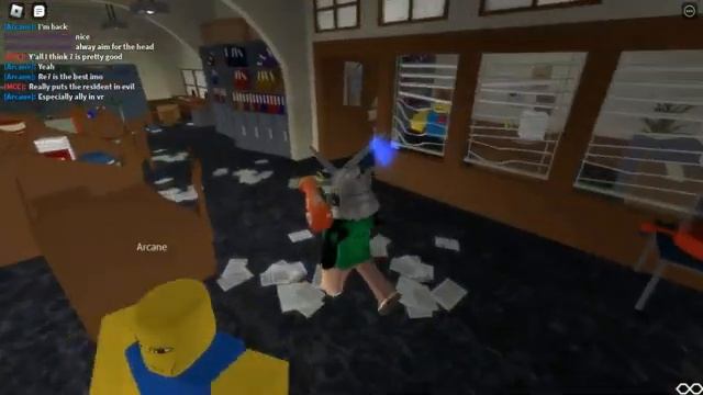 Roblox Resident Evil 2 Mansion смотреть онлайн