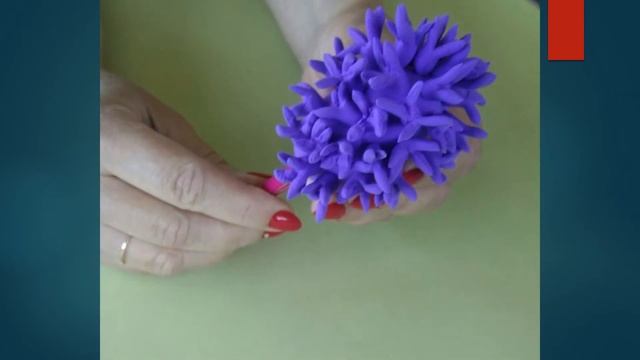 Сирень из массы для лепки смотреть онлайн