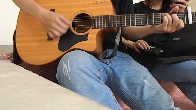 ONCE AGAIN (다시 너를) ft. LITTLE DO YOU KNOW | Guitar Cover смотреть онлайн