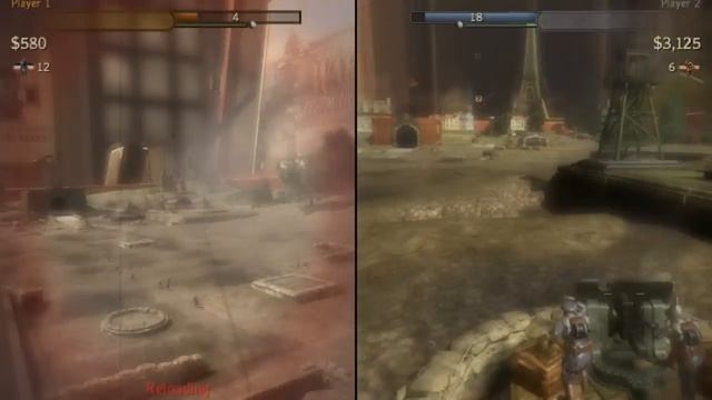 Toy Soldiers XBLA splitscreen multiplayer gameplay смотреть онлайн
