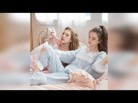 Женский Атласный халат на завязках, с расклешенными рукавами смотреть онлайн
