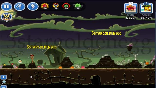 Angry Birds Friends Halloween Tournament 3 Week 76 on 23 Oct 2013 by 3stargoldenegg смотреть онлайн