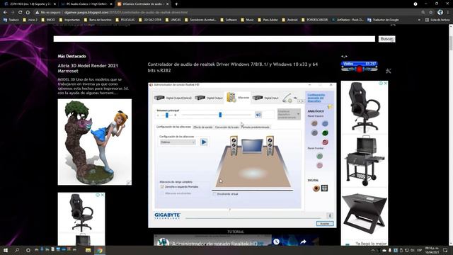 administrador de sonido de realtek - bocina oscura смотреть онлайн