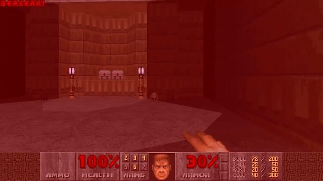 Doom II: No Rest for the Living - MAP09: March of the Demons (Fast Ultra-Violence 100%) смотреть онлайн
