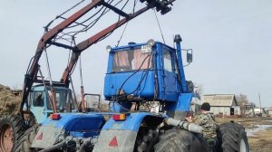 Т-150к ремонт.Разбираем трактор,замена КПП.