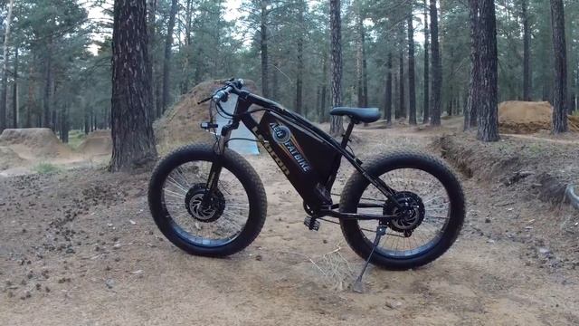 Бюджетный, полноприводный электро фэт байк. 2000W