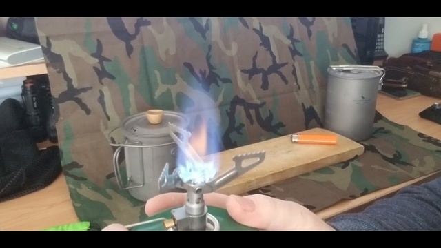 BRS 3000T Titanium Lightweight Backpacking Stove Does it have flexibility in flame control. смотреть онлайн