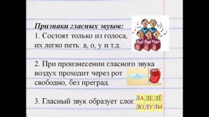 "ГЛАСНЫЕ ЗВУКИ И БУКВЫ" УРОК РУССКОГО ЯЗЫКА В 1 КЛАССЕ  УМК "ШКОЛА РОССИИ"
