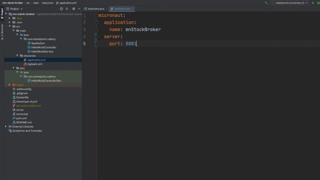 Learn Micronaut - Changing the default server port смотреть онлайн
