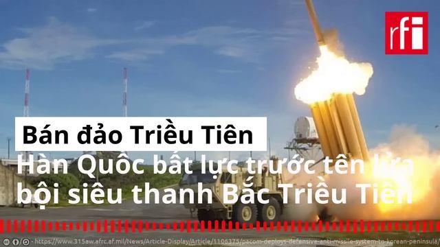 Hàn Quốc bất lực trước tên lửa bội siêu thanh nhiên liệu rắn Bắc Triều Tiên смотреть онлайн