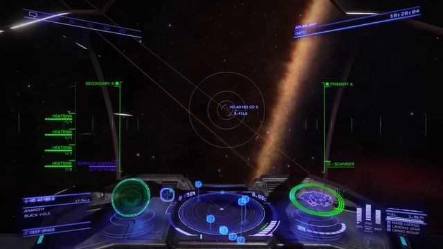 Oochorrs Lighthouse - Black Hole and Two Neutron Stars - HD 43193 - Elite Dangerous смотреть онлайн