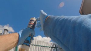 добавляю вентиляцию в кессон из бетонных колец