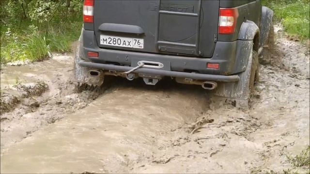 Испытание Патриота в экстремальных условиях бездорожья смотреть онлайн