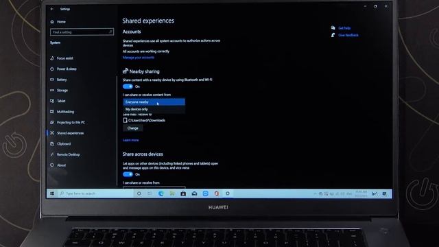 How to Enable or Disable Nearby Sharing in Huawei MateBook D15? смотреть онлайн