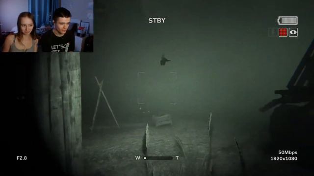 PLAYING OUTLAST WITH A GIRL! - Outlast 2- Part 1 (read description) смотреть онлайн