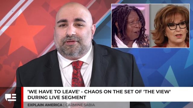 'We Have To Leave' - Chaos On The Set Of 'The View' During Live Segment смотреть онлайн