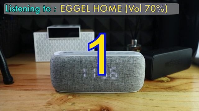 Speaker Meja dari EGGEL! REVIEW EGGEL HOME Clock + Radio Bluetooth Speaker | VS EGGEL Active 2 смотреть онлайн