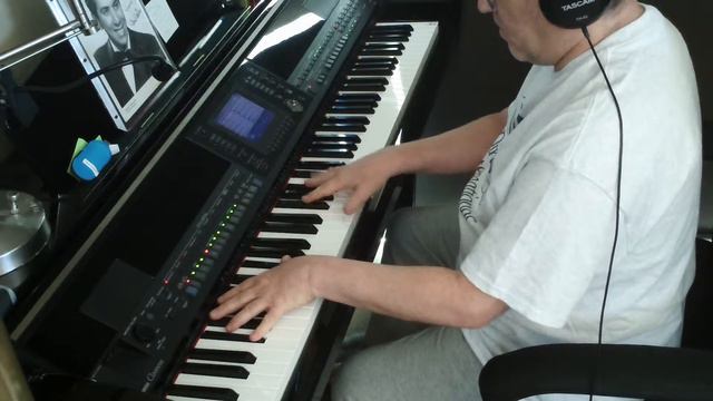 Happy New Year, PIANO play along to ABBA song смотреть онлайн