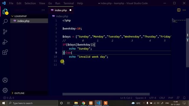 if,else,elseif Statement, Ternary Operator, Loops - PHP Beginner To Advance Level - #3 смотреть онлайн