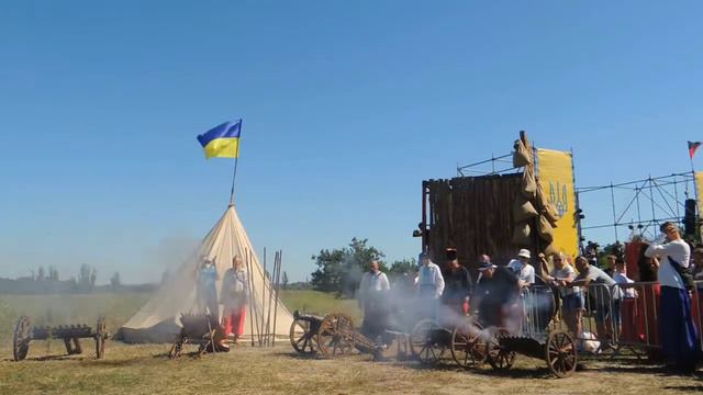 Козаки дали такий залп з гармат, що аж самі перелякались! смотреть онлайн