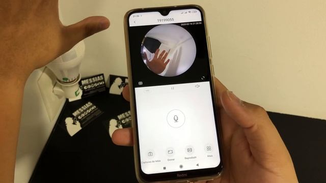 Instalando Câmera Lâmpada IP V380 смотреть онлайн