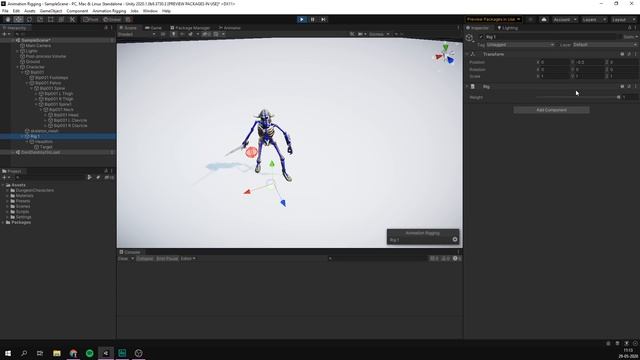 Make your Characters Interactive! - Animation Rigging in Unity смотреть онлайн