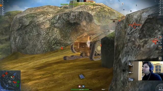 WoT Blitz - Как тащить в песке - World of Tanks Blitz (WoTB) смотреть онлайн