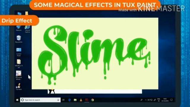 Drip effect of Tux Paint ? смотреть онлайн