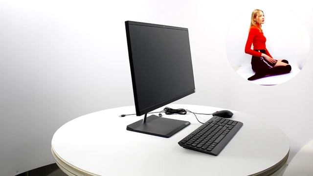 НИКС Компьютерный Супермаркет: видео про Моноблок Lenovo V50a-24IMB AIO (11FJ005GRU) #1 смотреть онлайн