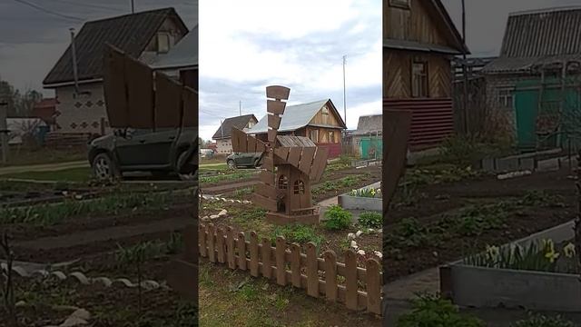 Садовая декоративная мельница смотреть онлайн