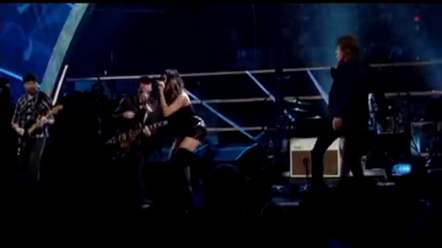 U2, Mick Jagger, Fergie - Gimmer Shelter at the Rock and Rol смотреть онлайн