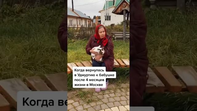 Йоу, мы вернулись с новым сезоном? #удмуртия #ижевск #удмуртка #урал #народы #деревня #бабуля смотреть онлайн