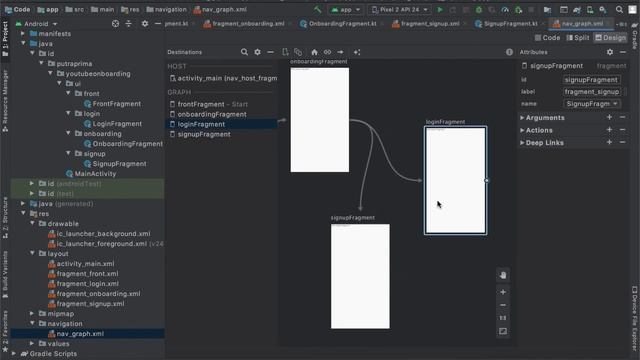 Android Onboarding Design to Xml with Viewpager2, Navigation Component (Kotlin) смотреть онлайн