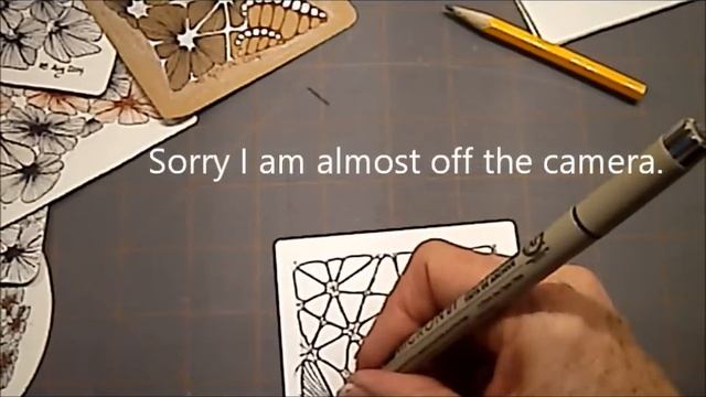 How to draw Tangle Pattern Nymph Lesson #2 by Melinda Barlow смотреть онлайн