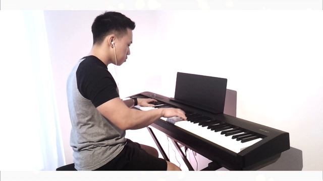 Coldplay - Everglow (piano cover by Ducci + lyrics) смотреть онлайн