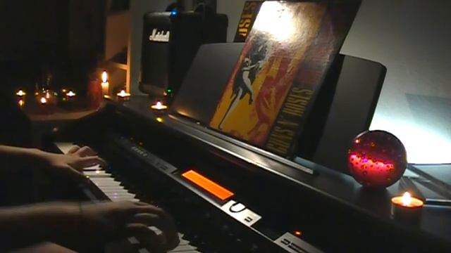 Guns N' Roses - November Rain - piano cover смотреть онлайн