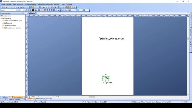 Печать этикеток Склад и Торговля, BarTender и Print Station. смотреть онлайн