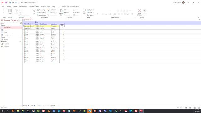 NewSort(): Sort a Continuous Form by Clicking on the Column Label смотреть онлайн