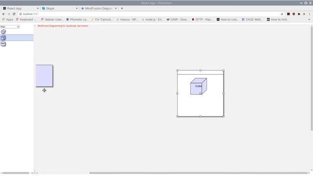 Exploring Behavior, Lock and Modification of Items in Diagramming for React смотреть онлайн